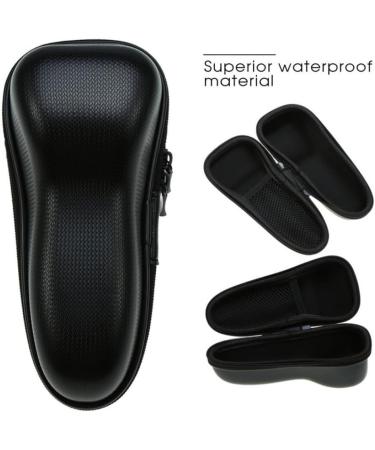 Shaver Organizer Case - Portable Electric Shaver Storage Bag for Travel | Black EVA Travel Carrying Case - Buy Online on GoSupps.com