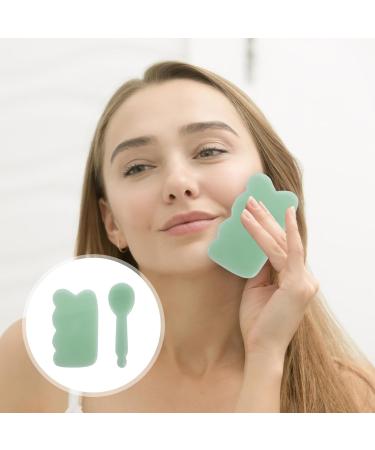 Minkissy Massage Board - Body Streak & Trigger Point Board - Premium Face Massage Tools & Skin Care Accessories - Real Acupuncture Sticks & Jade for Home Use - Buy Online on GoSupps.com