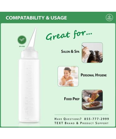 Bar5F 8.5 oz Applicator Bottle with Angled Tip - Pack of 2 - Buy Online on GoSupps.com