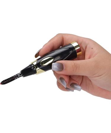 Verdant Touch Electric Lash Curler Heated Eyelash Curler USB Rechargeable Electric Lash Curler for Long-Lasting Natural Eyelashes Black - Buy Online on GoSupps.com