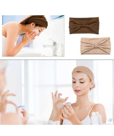 Tshaoun 4-Piece Breathable Hair Bands for Women - Elastic Hair Ties in 4 Colors for Yoga Running and Daily Use - Buy Online on GoSupps.com