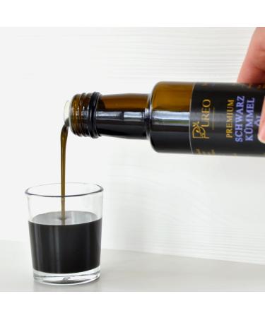 Pureo Black Cumin Oil 250ml | 100% Natural Cold-Pressed | Premium Egyptian Quality | Vegan & Unfiltered | Made in Allg u - Buy Online on GoSupps.com