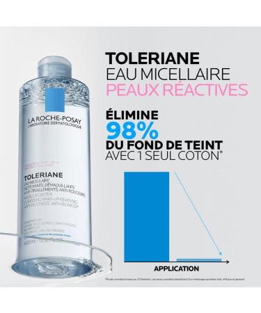 La Roche-Posay Toleriane Eau Micellaire Peaux R actives 2x400ml - Buy Online on GoSupps.com