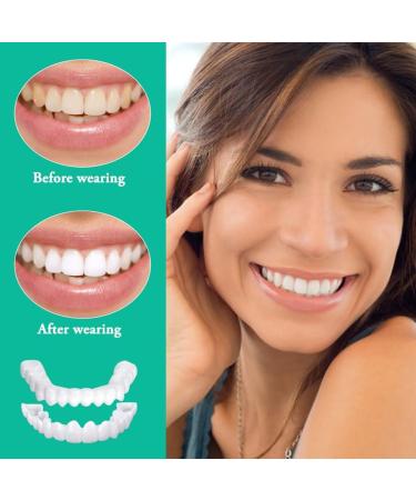 Buy Presses Fake Teeth - Carnival Veneers for Men & Women | Bad Tooth Whitening Alternative - Buy Online on GoSupps.com