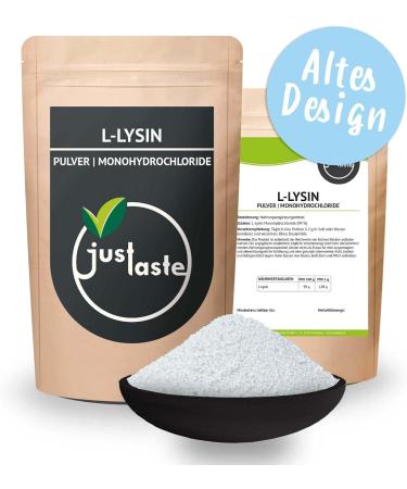 100g L-Lysine HCL Powder | 99% Pure Vegan Essential Amino Acid Supplement | No Additives | International Shipping - Buy Online on GoSupps.com