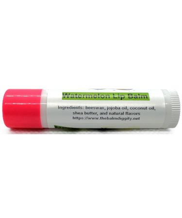 It's The Balm Diggity 2-pack Watermelon Beeswax All-Natural Moisturizing and Nourishing Lip Balm Made With Just 5 Ingredients - Buy Online on GoSupps.com