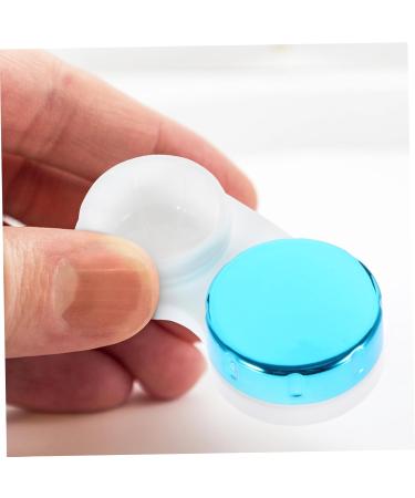 Buy Gatuida Colored Contact Lenses & Eye Care Travel Case - Luxurious Organizer with Mirror & Holder - Buy Online on GoSupps.com