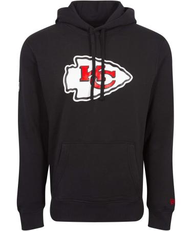 Buy New Era Kansas City Chiefs Team Logo Hoodie - Black XXL | Shop Official NFL Apparel - Buy Online on GoSupps.com
