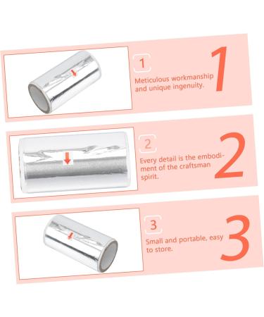 Housoutil 3rolls Nail Foil Nail Wraps Tinfoil Manicure Tool Silver Foil Flakes Gold Flakes for Nail Removal Rads Nail Tinfoil Wipe Nail Transfer Foil Tin Foil Nail Polish Glass - Buy Online on GoSupps.com