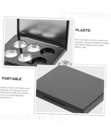 OHPHCALL 1 Set Box Square Eye Shadow Box Lipstick Cases Mini Containers Storage Cases Eyeshadow Plastic 1 count (Pack of 1) Black - Buy Online on GoSupps.com
