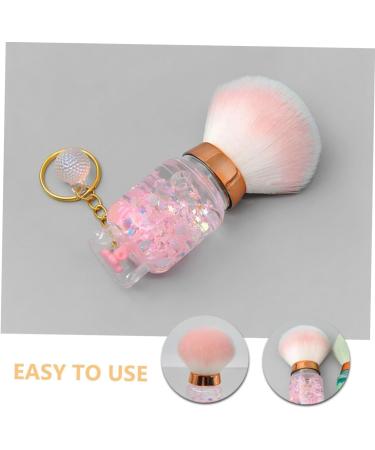 Mikinona Nail Dust Brush Small Brush for Makeup Facial Makeup Brush Loose Powder Brush Women Makeup Brush Blush Brush for Women Makeup Powder Brush Highlighter Brush Pink Cosmetic Miss Tool 9.00X3.50X3.50CM Pink - Buy Online on GoSupps.com
