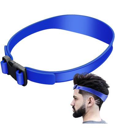 Haircut Guide- Silicone Haircut Band Haircut Bands Neckline Template Hair Trimming Guide Hair Cutting Tools For Creating Skin Fade Guidelines And For diyw Haircuts Blue - Buy Online on GoSupps.com