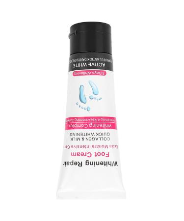 Whitening Foot Care Cream Heel Repair & Brightening Lotion for Dry Cracked Feet | Smoothing & Moisturizing Hand & Nail Cream - Buy Online on GoSupps.com