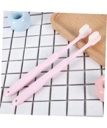 Beaupretty 2-Piece Cleaning Toothbrush Set | Stylish Fur Design Toothbrushes for Dental Care - Buy Online on GoSupps.com