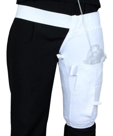 Premium Catheter Leg Bag Holder | Catheter Stabilization Device for Men & Women | Urinary Drainage Bag Cover - Large Size - Buy Online on GoSupps.com