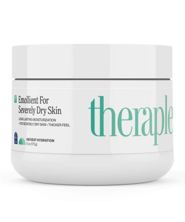 THERAPLEX Emollient Cream for Dry Skin - No Parabens or Preservatives Noncomedogenic Fragrance-free Dermatologist Recommended - Long-lasting Moisturizing Cream and Heaviest Hydration (6 Oz) 6 Ounce (Pack of 1)