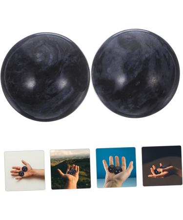 Coolhiya 2 STK Jade Massage Balls - Hand & Fascia Rollers for Adults | Anti-Stress & Health Benefits | Chinese Fitness Products for Women - Buy Online on GoSupps.com