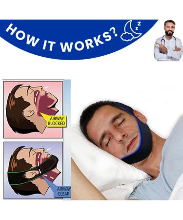 Buy Kinn Anti-Snoring Chin Strap | Reduce Snoring & Improve Sleep | International Shipping Available - Buy Online on GoSupps.com
