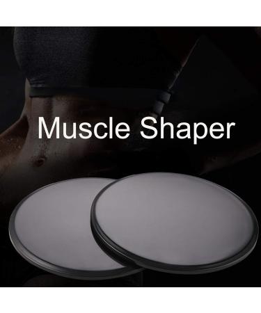 Hevers Sliders Fitness Gleitsche - Double-Sided Gliding Discs for Home Training | Full Body & Belly Workouts | 2 Pieces - Black - Buy Online on GoSupps.com