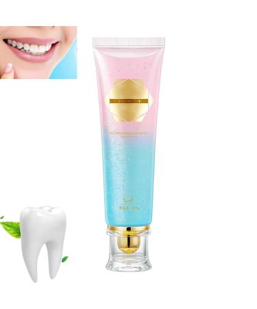 Body accel toothpaste niacinamide toothpaste to lighten tooth elevator toothpaste toothpaste for removing stains and for lightening (1 PCs)