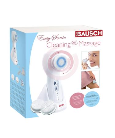 Bausch 0344 Easy Sonic Cleaning & Massage handy cleaning and massage device for face and body wellness for at home facial care pulsating sound technology beauty application