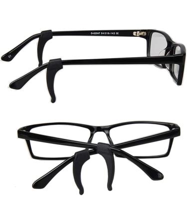 Haobin 20 Pair Silicone Anti-Slip Glasses Ear Hooks - Comfortable Protection for Sunglasses & Eyeglasses - Buy Online on GoSupps.com