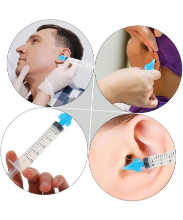 Ipetboom 6pcs Ear Wax Removal Tool for Home Use Safe Ear Cleaning Flared Nozzle for Gentle Irrigation for Adults and Boys and Girls - Buy Online on GoSupps.com