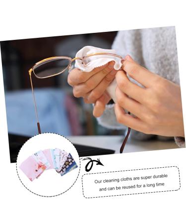 FOMIYES 24 Pcs Premium Glasses & Screen Cleaning Cloths - Soft Lens Wipes for Glasses Phones & Screens - Perfect for Streak-Free Cleaning - Buy Online on GoSupps.com