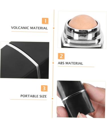 Beavorty 3 Pcs Facial Oil Absorbing Ball Face Cleaning Tools Makeup Gadgets Face Tools for Skincare Portable Oily Skin Control Roller Face Cleaning Massager Oil- Absorbing Tool Cleaner Abs 5x2.8cmx3pcs Blackx3pcs - Buy Online on GoSupps.com