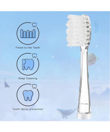 Buy 5 Replacement Brushes for SEAGO SG977/SGEK6/DT-K6 Children's Electric Toothbrush - International Shipping Available - Buy Online on GoSupps.com