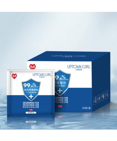 Milisten Hand Washing Lotion - 50 Packs, No Rinse Hand Cleaner for Home, Office, and Outdoor Use - Buy Online on GoSupps.com