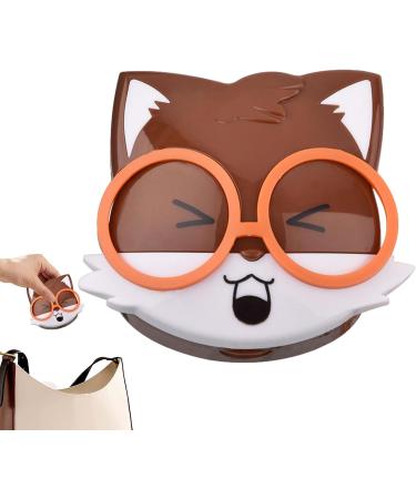 Anulely Contact Lens Travel Case - Portable Cartoon Animal Box for Glasses | Squirrel-In-Song Organizer for Everyday Use & Outdoor Travel - Buy Online on GoSupps.com