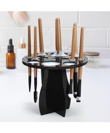 Make -up brush dry frame 14 hole combatable make -up brush holder make -up brush dryer stand tree tablet support display for make -up artists acrylic nail brush brush