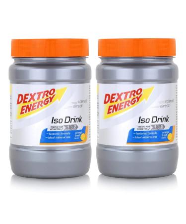 Isotonic drink powder from Dextro Energy Iso Fast Orange Fresh 440g (pack of 2)