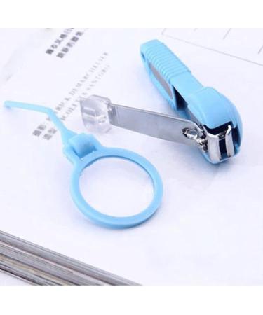 SVAASA Nail Clippers 1PC Carbon Steel Nail Clipper Professional Fingernail Clipper Nail Cutter with Magnifying Glass Safety Clippers Manicure Tool - Buy Online on GoSupps.com