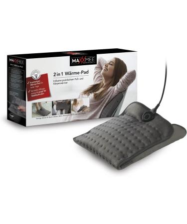 Maxxmee Electrical Foot Warmers - Foldable Heat Pillow & Body Warmer with Remote Control | Safe Auto Shut-Off After 90 Minutes | Shop Internationally - Buy Online on GoSupps.com