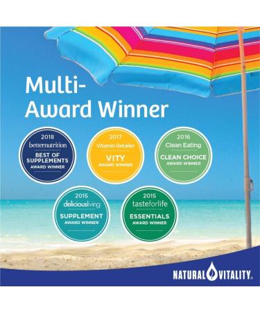 Natural Vitality Calm: Organic Anti-Stress Drink - Sweet Lemon 8 oz - Buy Online on GoSupps.com