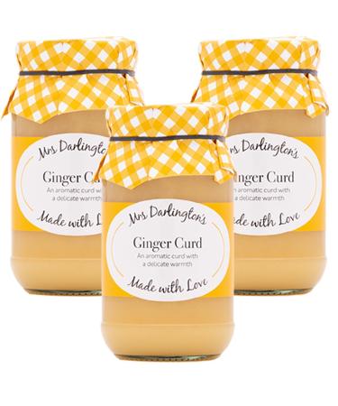 Mrs Darlington's Ginger Curd - 320g - Pack of 3