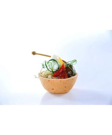 CROC'IN - Pesto Tartlet Shells - Edible Savoury Appetizer Basil Pesto Mini Pastry Cases - Artisanal Confection - 24 Pieces Pesto 24 - Buy Online on GoSupps.com