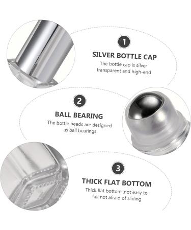 Didiseaon 12pcs 10ml Roll-on Glass Bottles - Refillable Mini Perfume & Essential Oil Containers for Travel - Durable & Portable - Buy Online on GoSupps.com