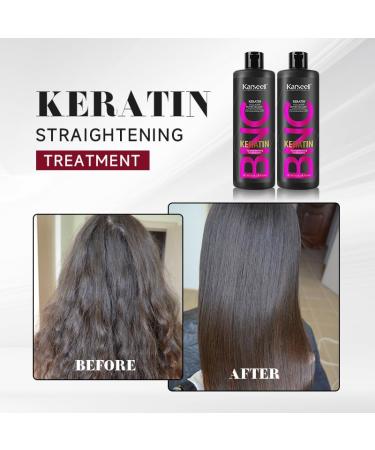Karseell Brazilian Keratin Treatment Complex - Organic Hair Straightening Conditioner with Collagen & Biotin - 16.9 fl oz (500ml) - International Shipping Available - Buy Online on GoSupps.com
