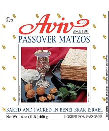 Aviv Passover Matzos 5 Pound (5 boxes of 1 Pound each) Original - Buy Online on GoSupps.com