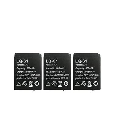 3 Pieces of LQ-S1 Battery for DZ09 Watch LQ-S1/AB-S1/RYX-NX9/ and Other Universal Batteries