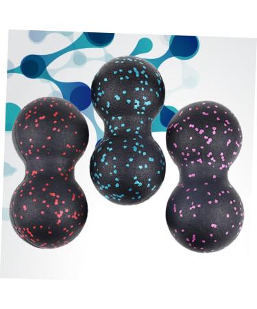 Buy HAPINARY 3-Piece Peanut Yoga Roller Set | Peanut Massager Balls for Back & Shoulder Relief - International Shipping Available - Buy Online on GoSupps.com