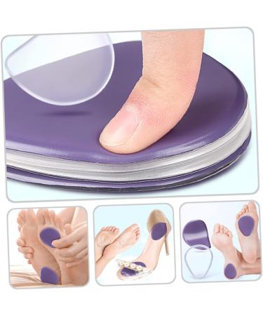 Mobestech 16 Pairs Non-Skid Forefoot Pads for High Heels - Cushioned Metatarsal Support Gel Pads for Women - Purple Comfort Insoles - Buy Online on GoSupps.com