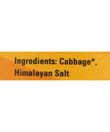PICKLED PLANET Organic Raw Sauerkraut 16oz - 1lb (Pack of 1) | Fermented Cabbage Superfood - Buy Online on GoSupps.com