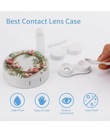 Handmade Portable Contact Lens Case - Travel Storage Box | International Shipping Available - Buy Online on GoSupps.com