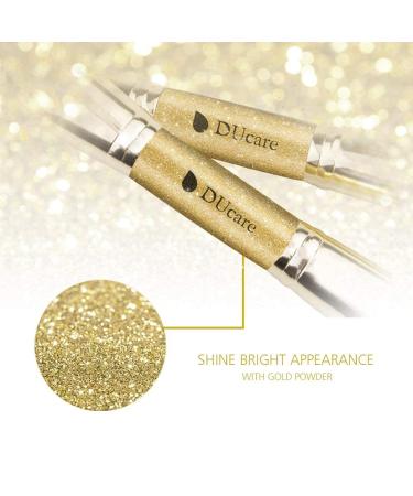 DUcare Makeup Brushes Set - 2 Piece Powder Foundation & Contour Kabuki Synthetic Hair - Premium Cosmetic Brush for Flawless Makeup Application - Buy Online on GoSupps.com
