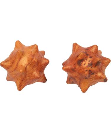 Relaxing Wooden Palm Massage Tool for Elderly - Prickly Acupuncture Points & Hand Massage - Buy Online on GoSupps.com