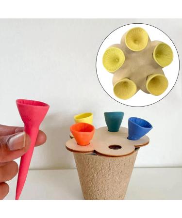 Drinking Cup for Pollinators Colorful Bee Insect Drinking Cup Bee Insect Drinking Cup Bee Cup Drinking Fountain for Yard Decoration Bees Need A Safe Place to Drink (Purple) - Buy Online on GoSupps.com